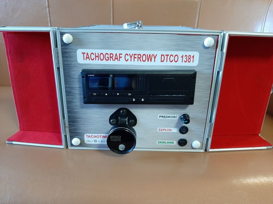Walizka szkoleniowa tachograf cyfrowy