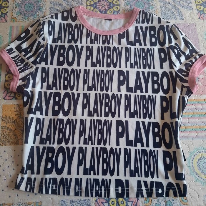 T-shirt  da plaboy   linda e elegante