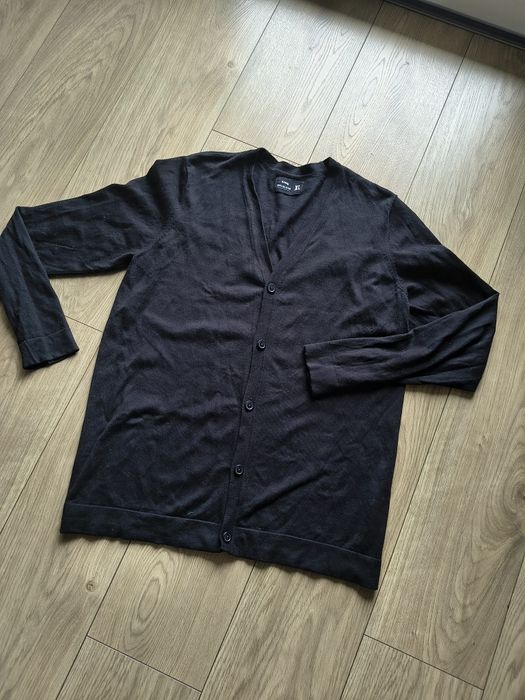 Sweter męski na guziki L