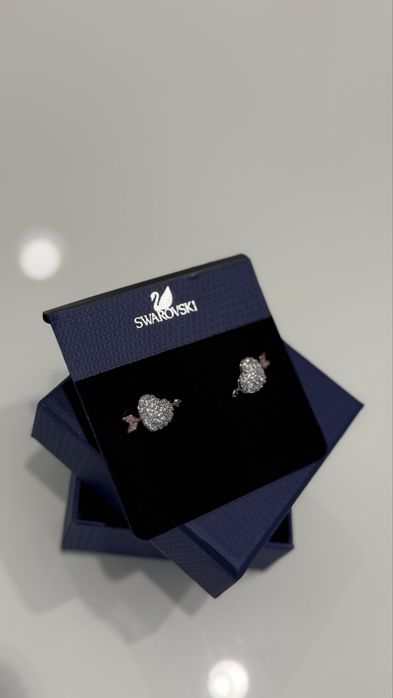 Сережки Swarovski Idyllia нова колекція +кулон