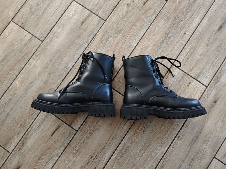 Trapery botki damskie 39/40 nowe