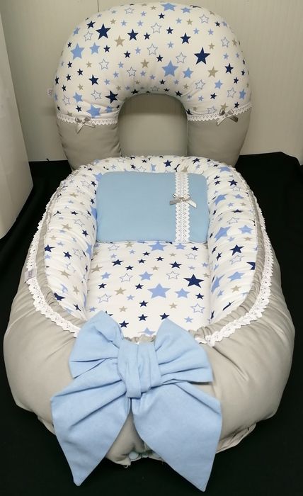 Conjunto ninho+ almofada de amamentação