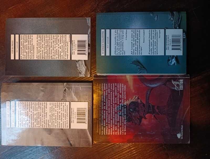 H.P. Lovecraft 4 książki