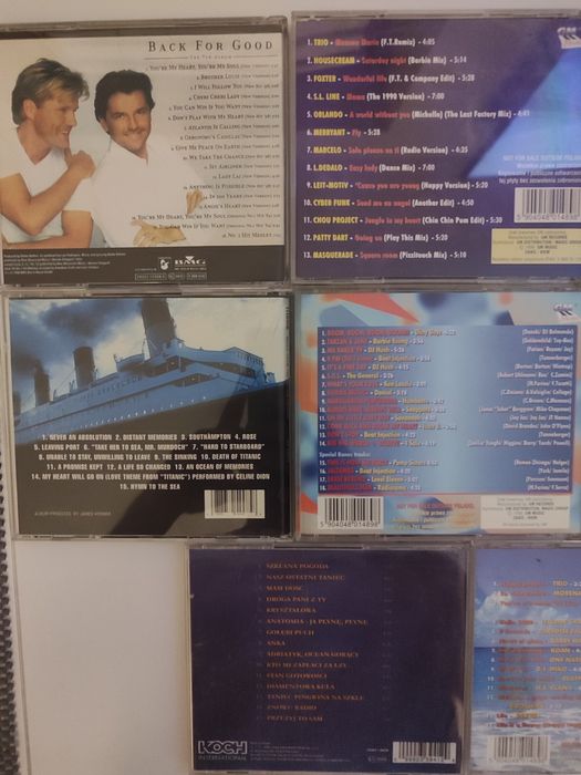 Zestaw płyt CD stan bardzo dobry