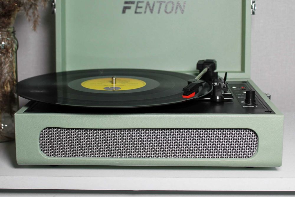 Вініловий програвач вінілу для всіх пластинок + платівка