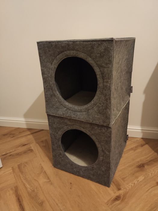 Wkład kallax Ikea legowisko dla kota Cozy  and Dozy