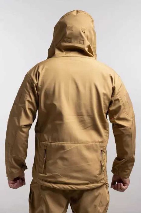 Костюм софтшелл Gwild Пісок Койот Soft Shell на флісі розміри M-4XL