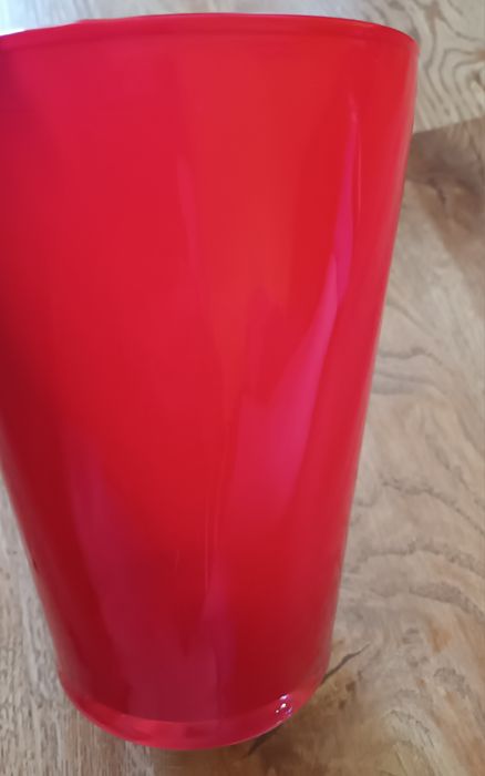 Wazon , osłonka do kwiatów - szklany