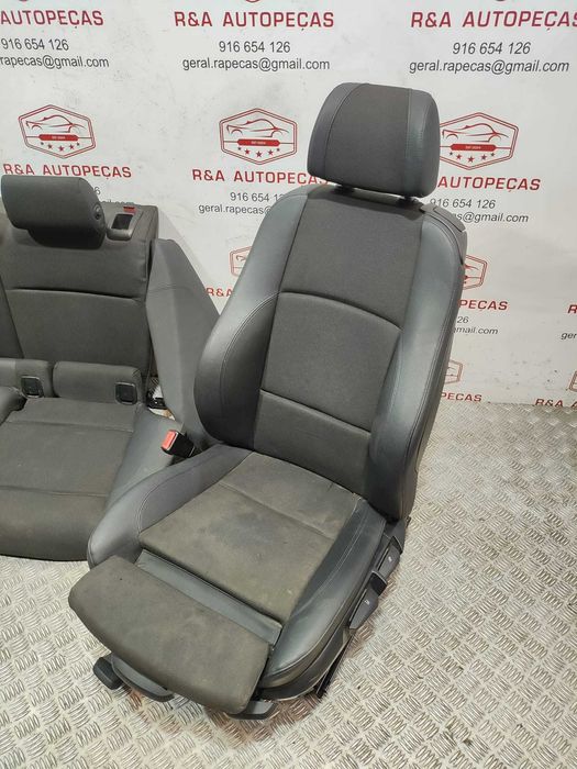 Conjunto Bancos Pele Tecido BMW Séire 1 E81 3 Portas Pack M 2007 a 2011 Original