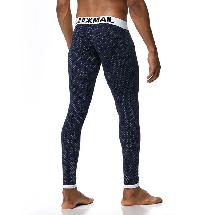 Męskie bawełniane kalesony JOCKMAIL w kropki - XL