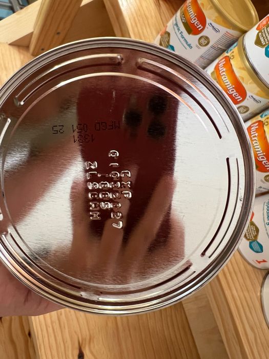 Leite bebé Nutramigen 1, alergia ao leite de vaca