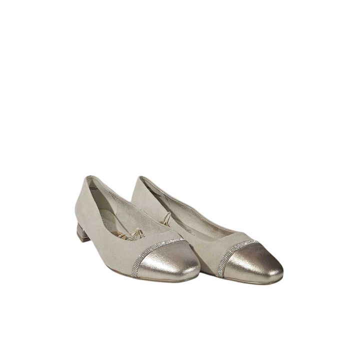 Czółenka marki Marco Tozzi. Rozmiar 37, kolor dune, 22117B