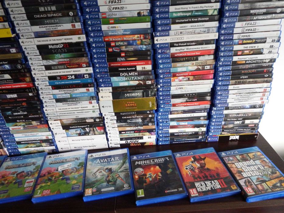 KUTNO szuka GIER PS4 / PS5 ??? ZOBACZ KONIECZNIE  mega wybór gier