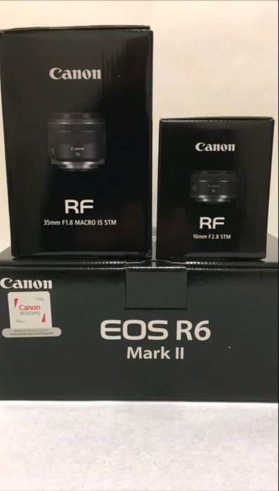 Canon R6 Mark II body. Нові. Гарантія 24 місяців.