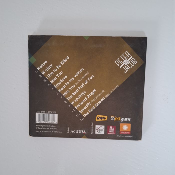Peter and Jacob CD