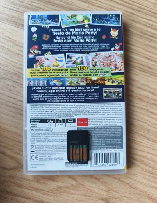 Jogo de Mario para nintendo switch