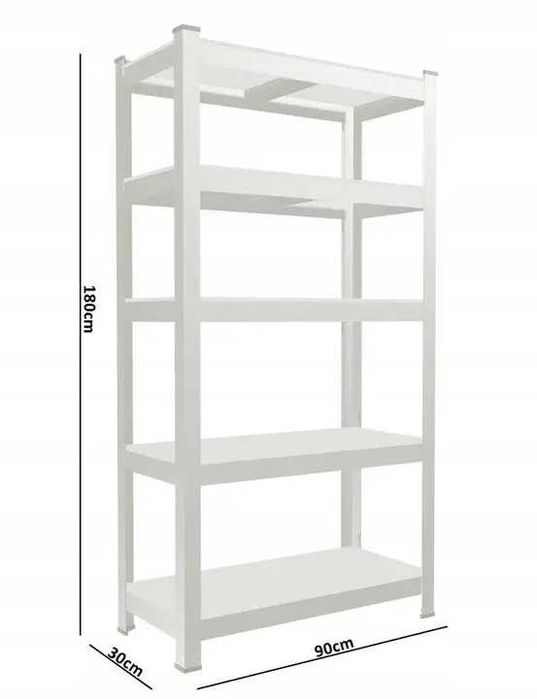 Складаний стелаж 5 полиць 180x90x30см 175кг GWI7361 полиця для сто