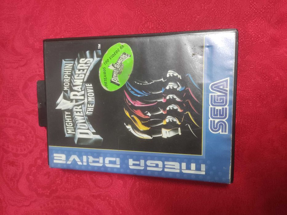Jogo Power Rangers Mighty Morphin- Mega Drive