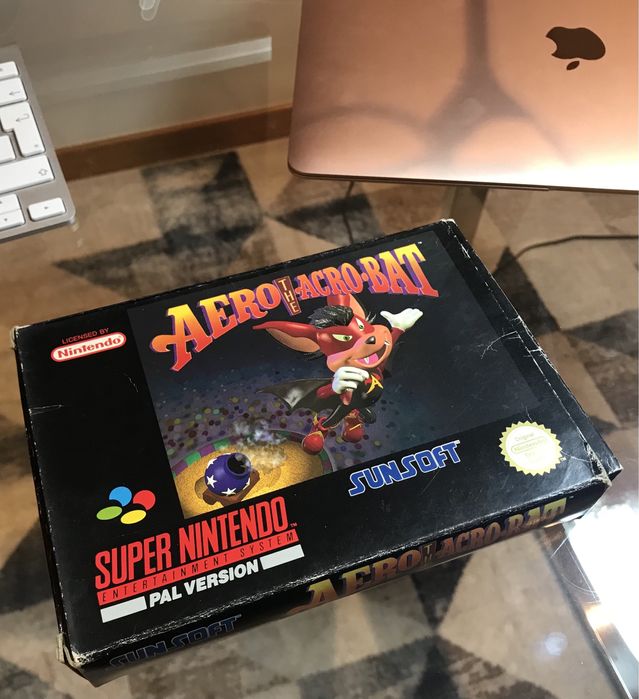 Snes Aero the Acrobat Super Nintendo Pal