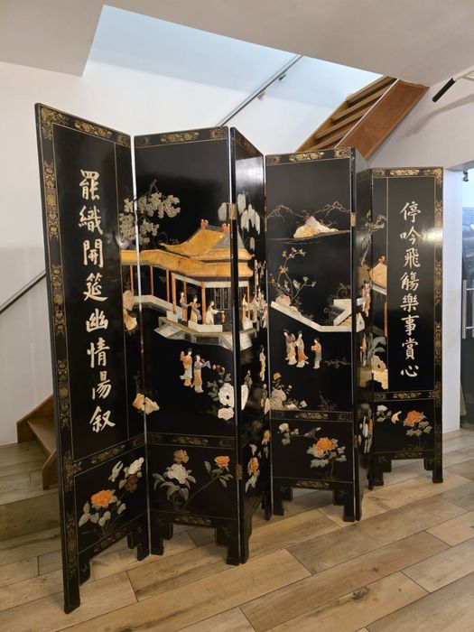 Ширма китайська шинуазрі