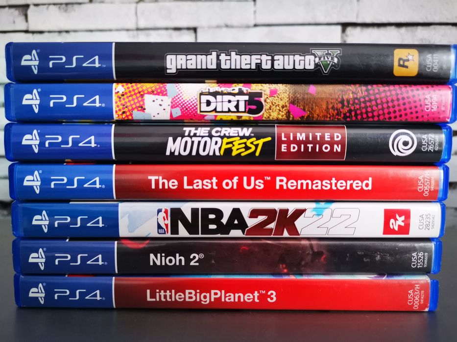 Gry na Playstation 4 PS4