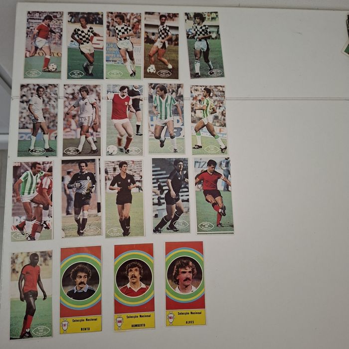 Cromos Futebol Acção e Movimento