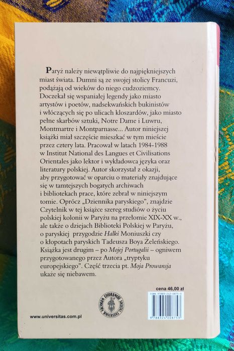 Mój Paryż - Franciszek Ziejka, twarda oprawa