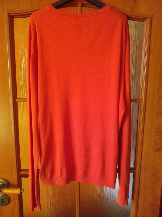 H&M  Elegancki męski lekki sweter jedwabny, 55% Jedwab, Rozmiar XL