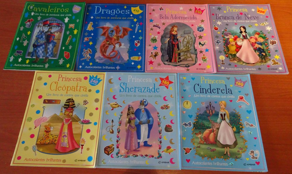 Livros de Contos/Aventuras Que Cintilam (Com Autocolantes Brilhantes)