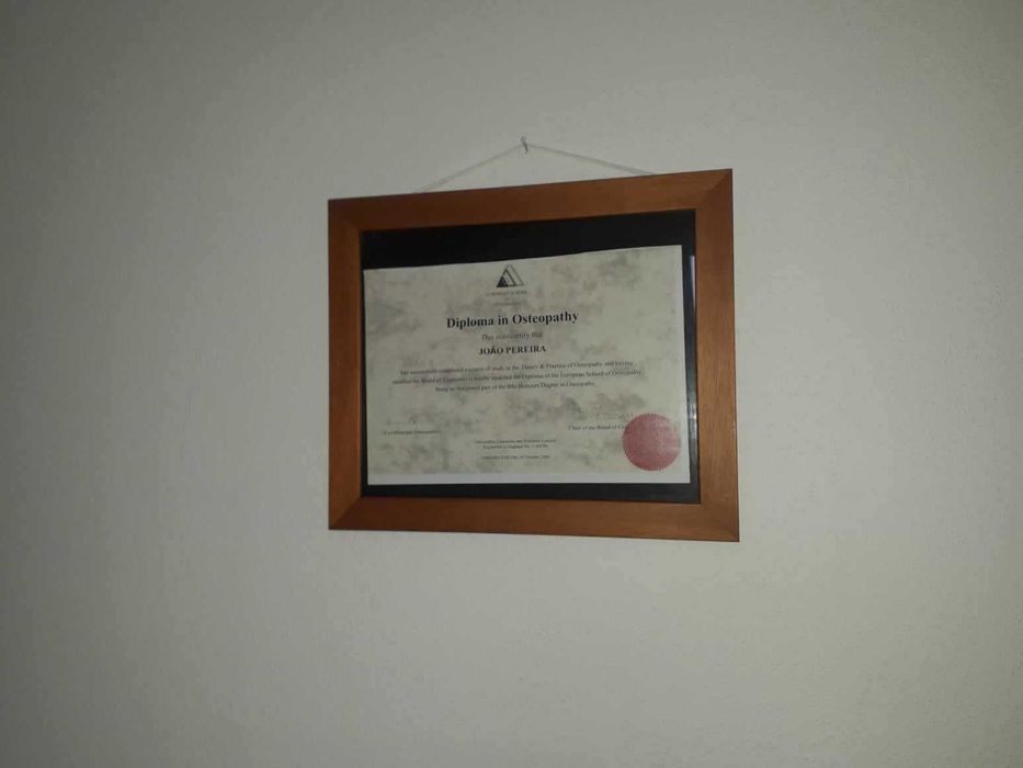 Terapia osteopatia BSc hons Licenciatura acordo Advancecare