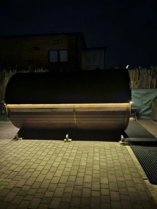 Sauna beczka 3.5 metra