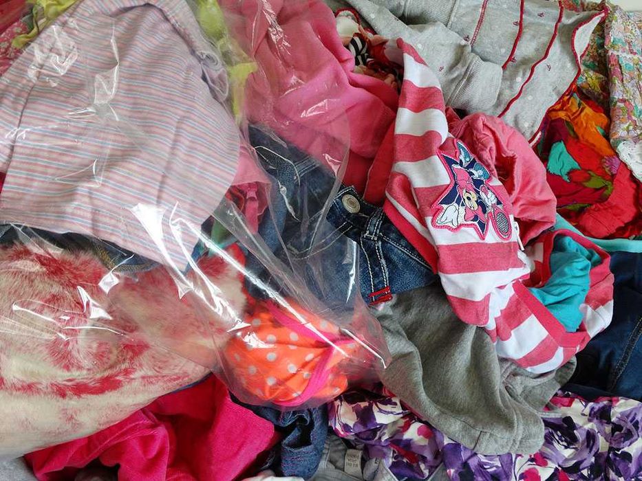 Odzież Używana z Anglii UK Dziecko Dziewczynka Sort 10 kg Paczka