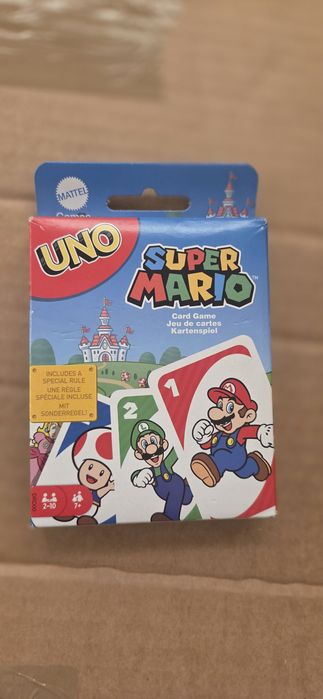 Jogo UNO - Super-Mario novo, fechado
