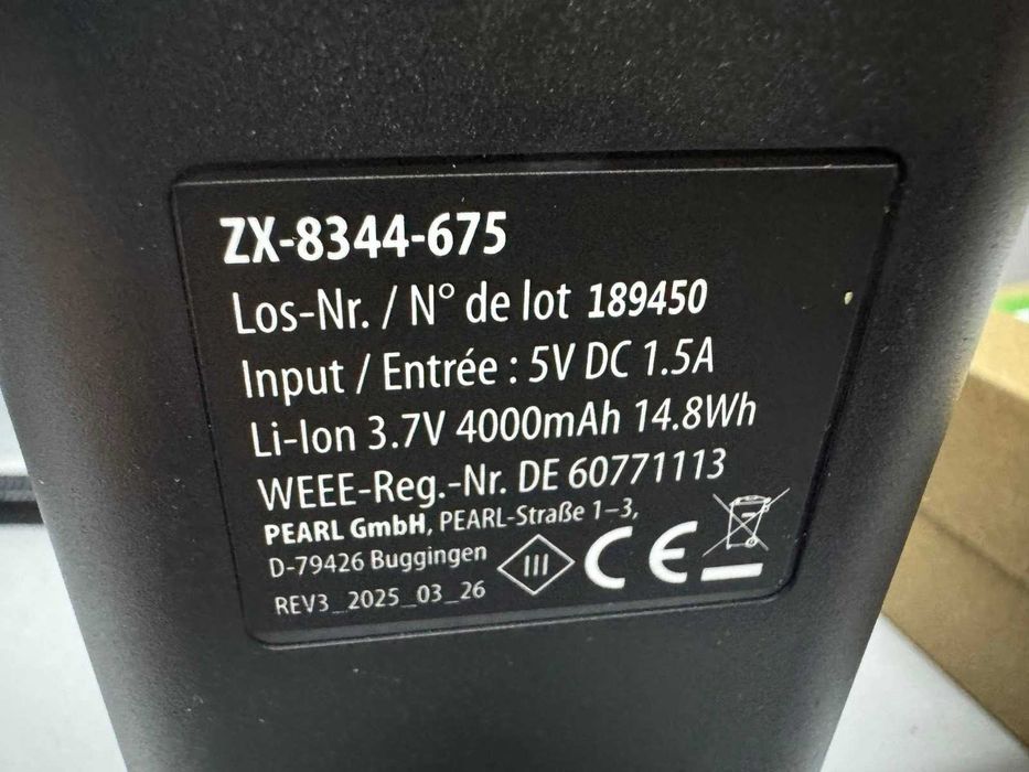 Компресор AGT Professional Battery Pump (4000 мА·год, 3.7 В) Новий!