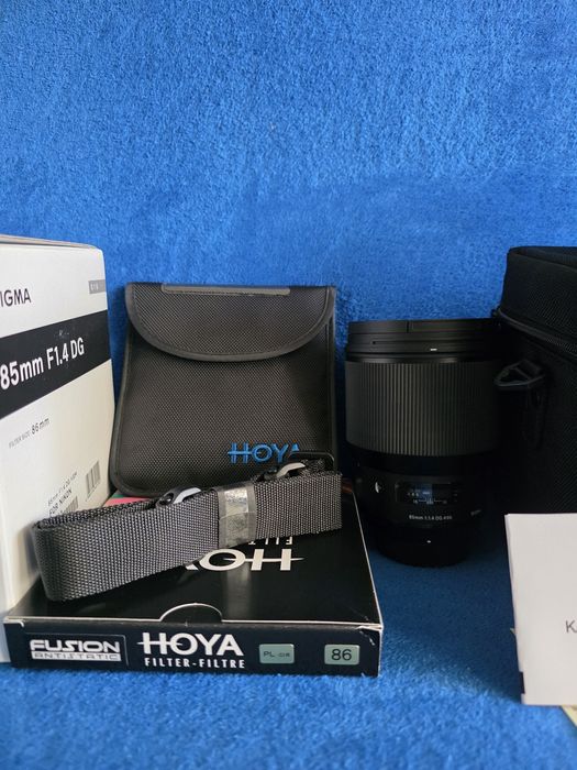 Sigma ART 85mm f/1.4 DG HSM Nikon + Filtr Hoya Fusion Antistatic