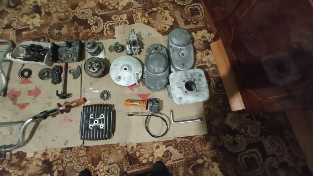 Запчастини на Мінськ 125