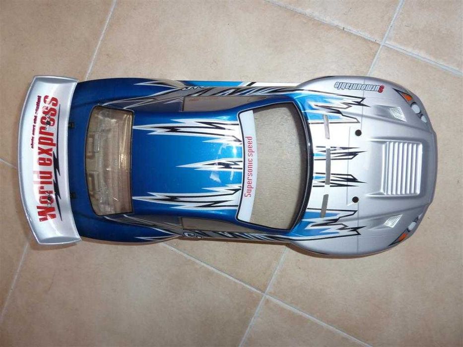 Modelismo RC:carroçarias carros escalas 1:10 e 1:12.Novas. LER anuncio