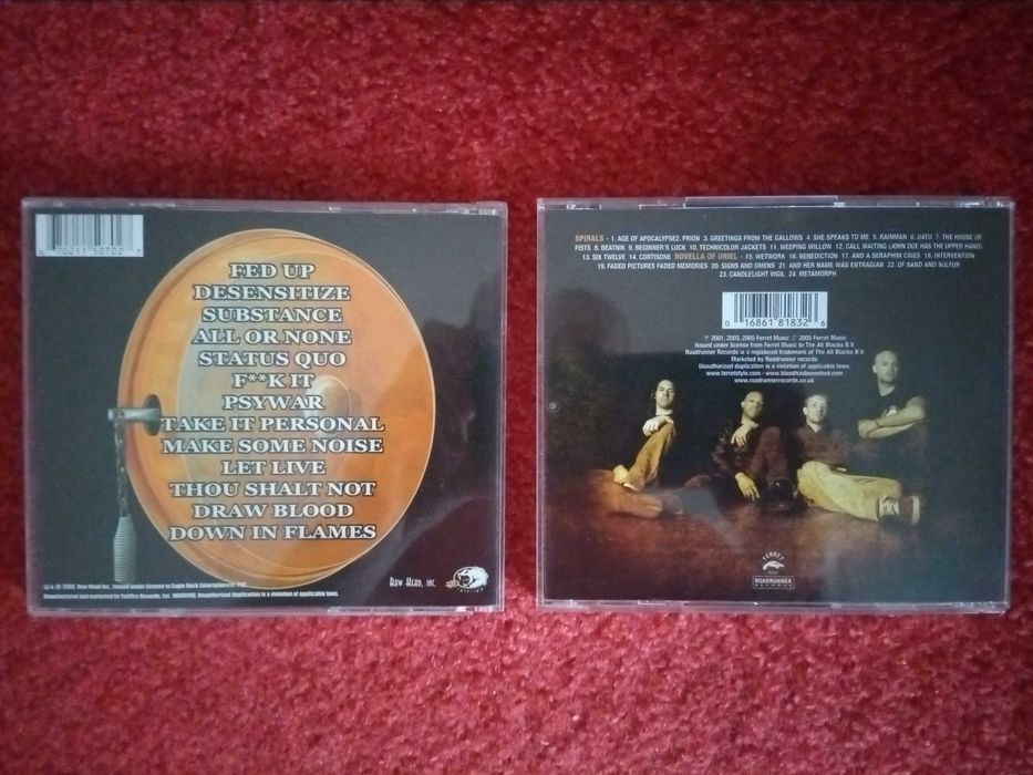 cd CHIMAIRA, Bleeding Through, VoiVod, Pro Pain