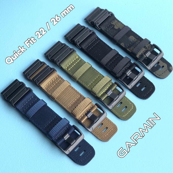 Нейлоновий ремінець Garmin QuickFit 22 26мм ремешок, браслет