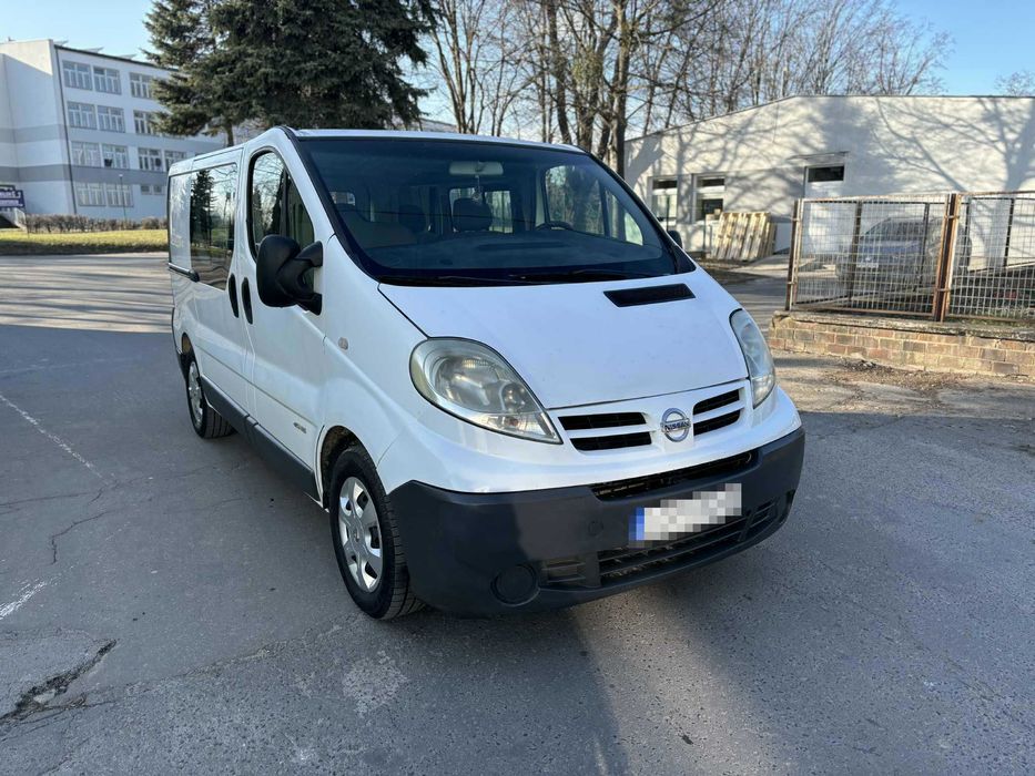 Renault Trafic 2.0 DCi LIFT Brygada 6 osób 09r Bez DPF/Dwumasy(vivaro)