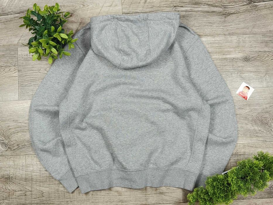 [L] NIKE худі широке оригінальне сіре бавовна