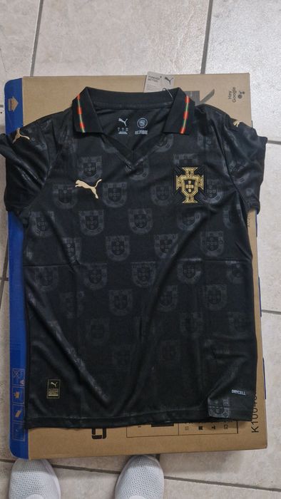 T-shirt Camisola Seleção Portugal Pantera Negra