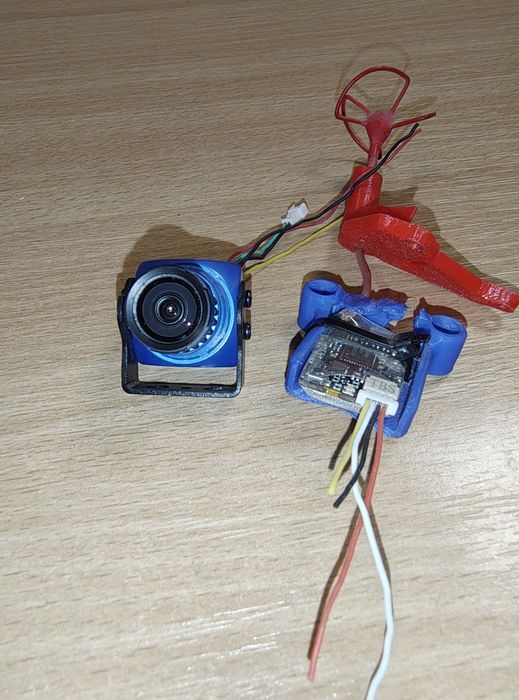 Zestaw FPV video analogowy  .Kamera Foxeer i nadajnik video TBS.