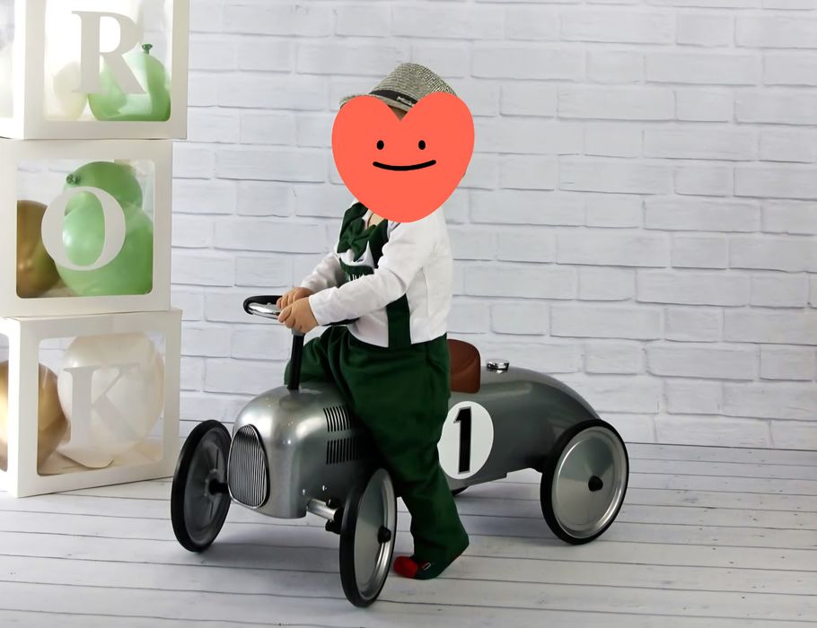 Auto autko retro jeździk pchacz sesja pezent GOKI