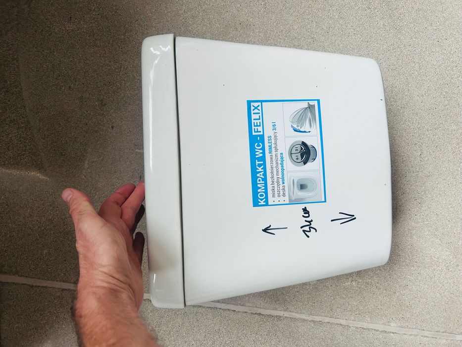 Spłuczka zbiornik do WC Felix Spłuczka do toalety