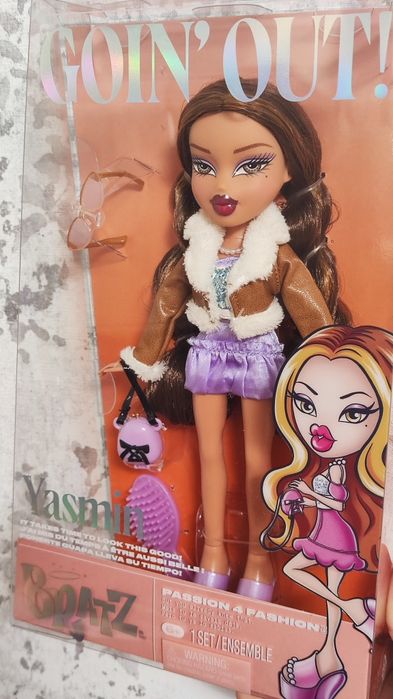 Лялька Bratz Goin' Out Yasmin з аксесуарами та модним вбранням