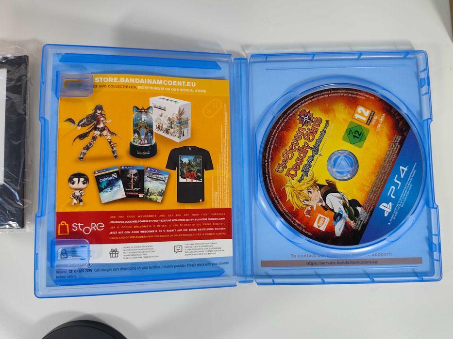 The Seven Deadly Sins Knights of Britannia Collectors Edition PS4 Playstation 4