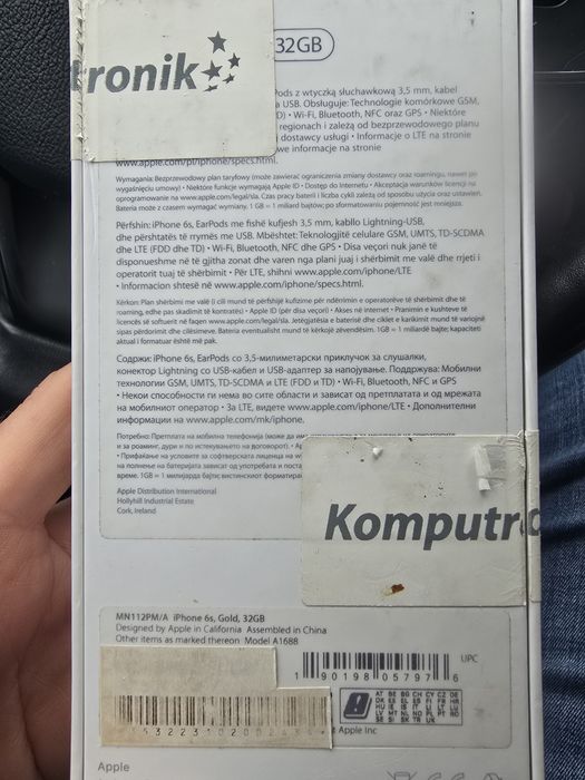 Iphone 6s gold 32gb