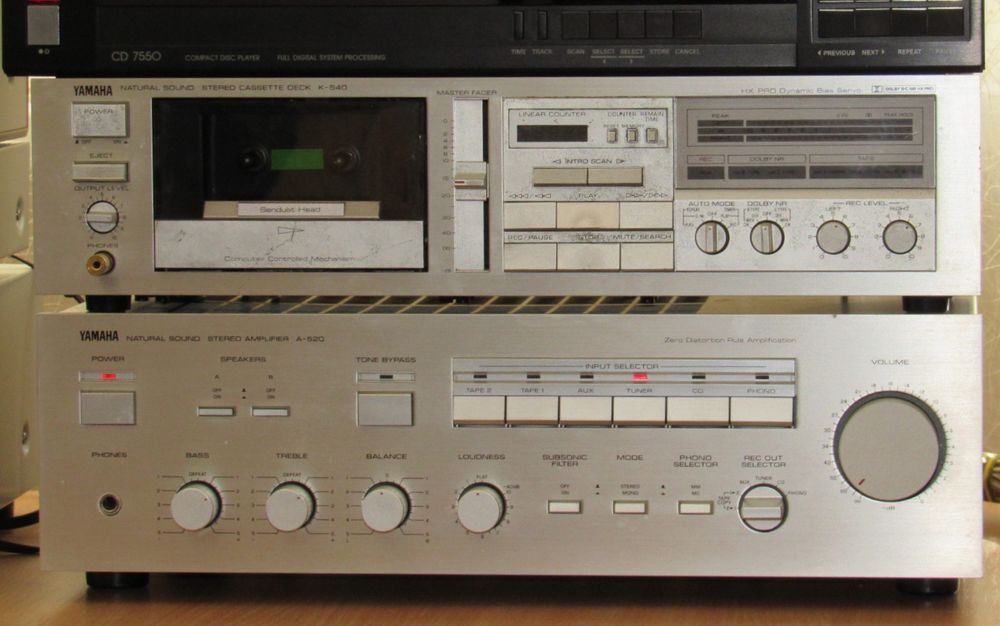 Yamaha A520 Yamaha K540