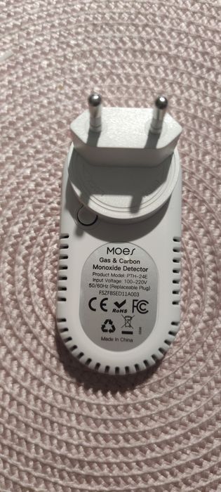 Czujnik tlenku węgla CO2, temp. i wilgotności 3w1